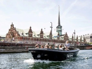 Schaluppenfahrt durch Kopenhagen, Dänemark