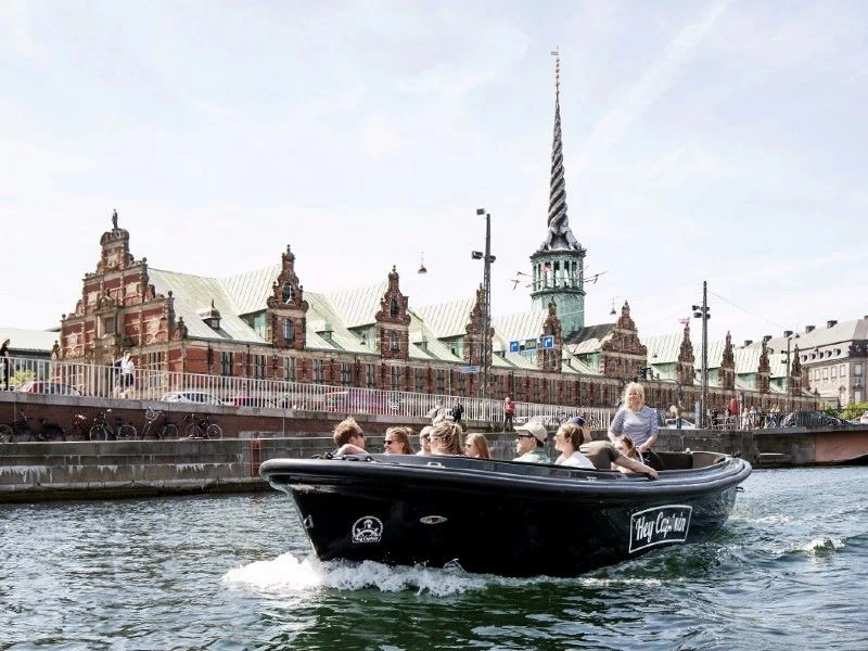 Schaluppenfahrt durch Kopenhagen, Dänemark