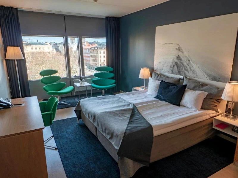 Hotelzimmer in Stockholm, Schweden