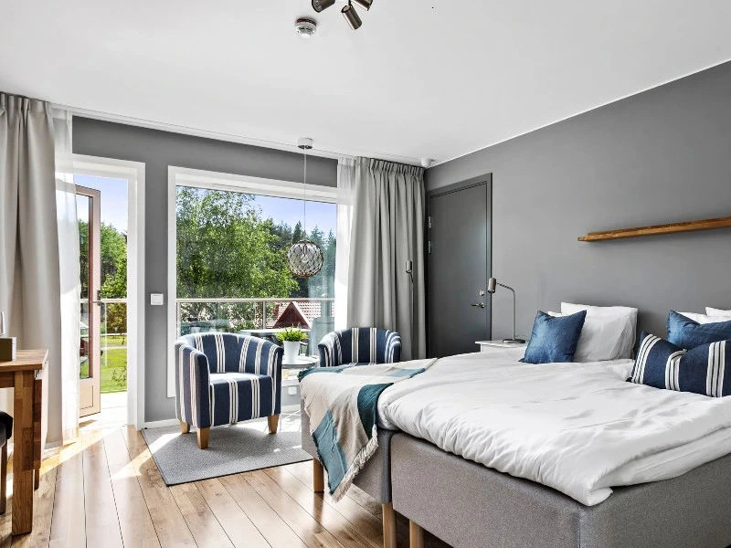 Zimmer in Ferienanlage in Östergötland in Schweden