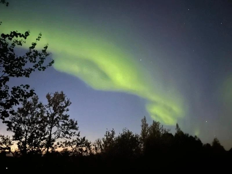 Polarlichter in Schweden