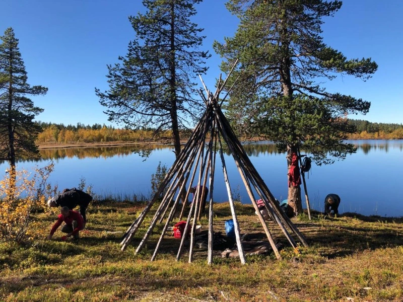 Wildcampen in Schweden