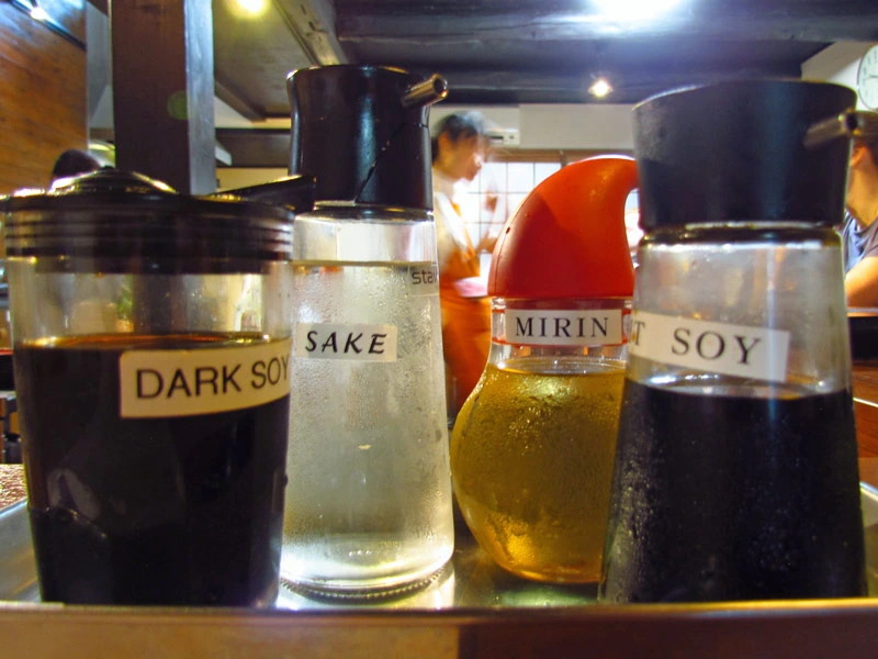 Essen beim Kochkurs in Kyoto