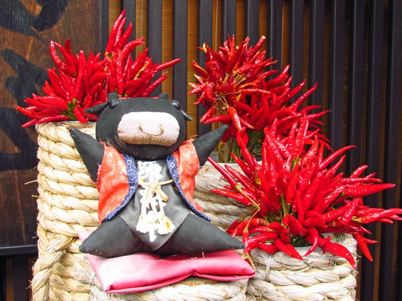 Chili Schoten in Japan