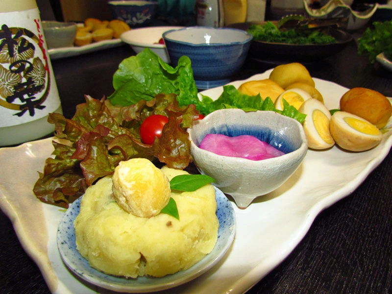 Frühstück beim Homestay