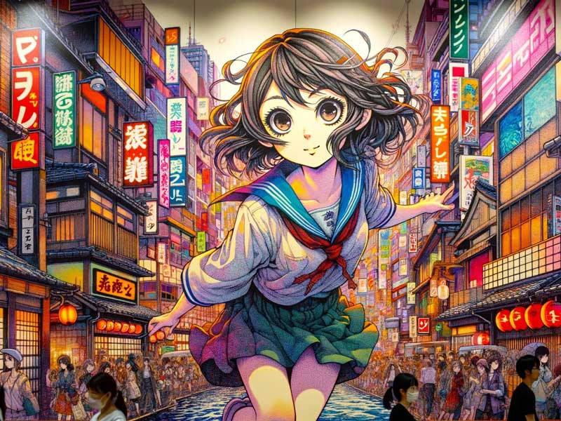 Manga Mädchen