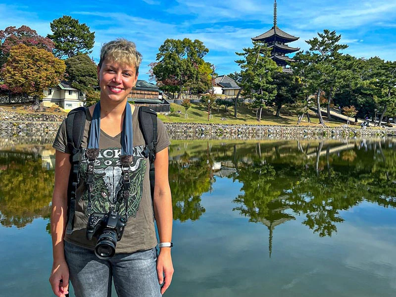 Reisespezialistin Madlen in Matsumoto in Japan