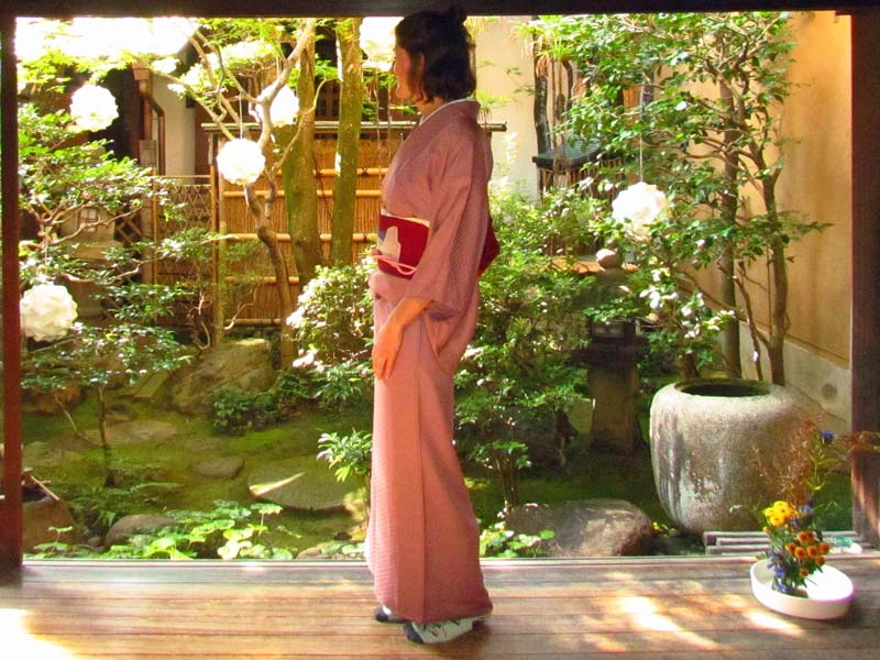 Kimono Probe in Kyoto