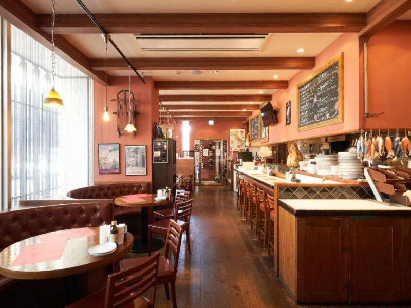 Restaurant im Hotel in Kanazawa in Japan