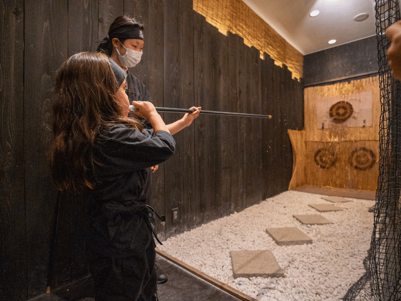 Ninja Erlebnis für Familien in Takayama