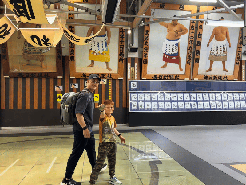 Sumo Training in Tokio