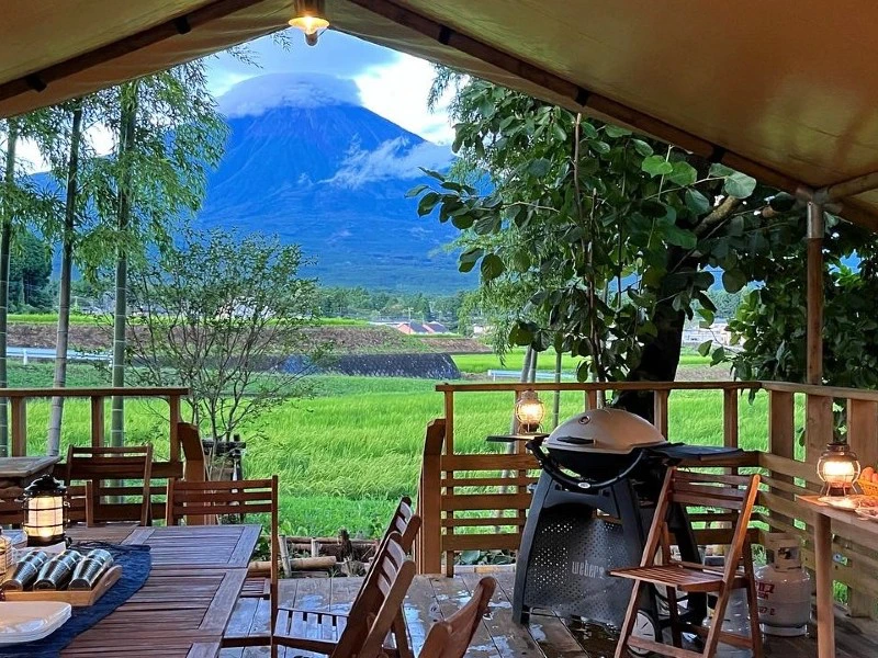 Eco-Glamping am Fuße des Mt. Fuji