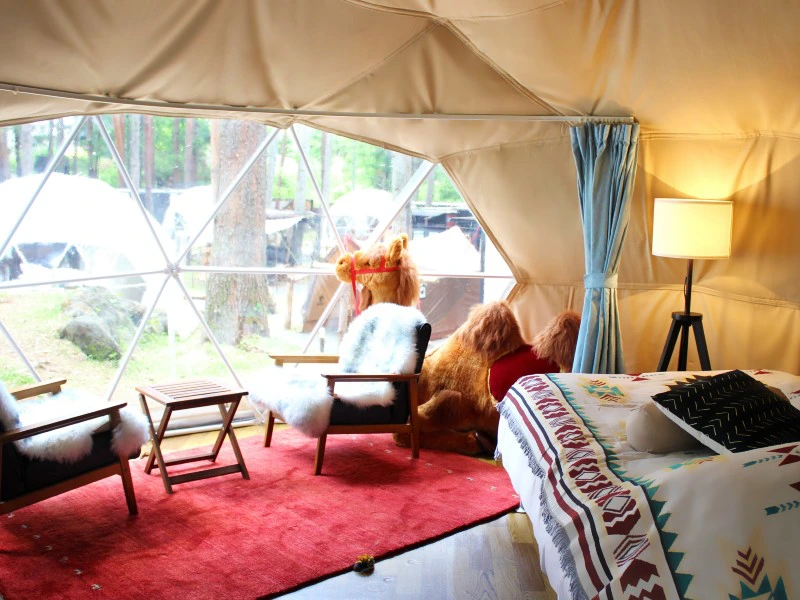 Glamping Zelt in Kawaguchiko