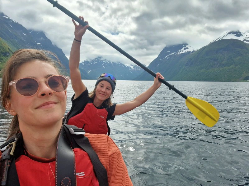 Noorwegen - Kajak Norangsfjord