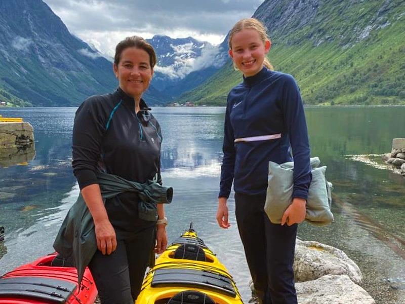 Ausflug in die Natur Norwegens