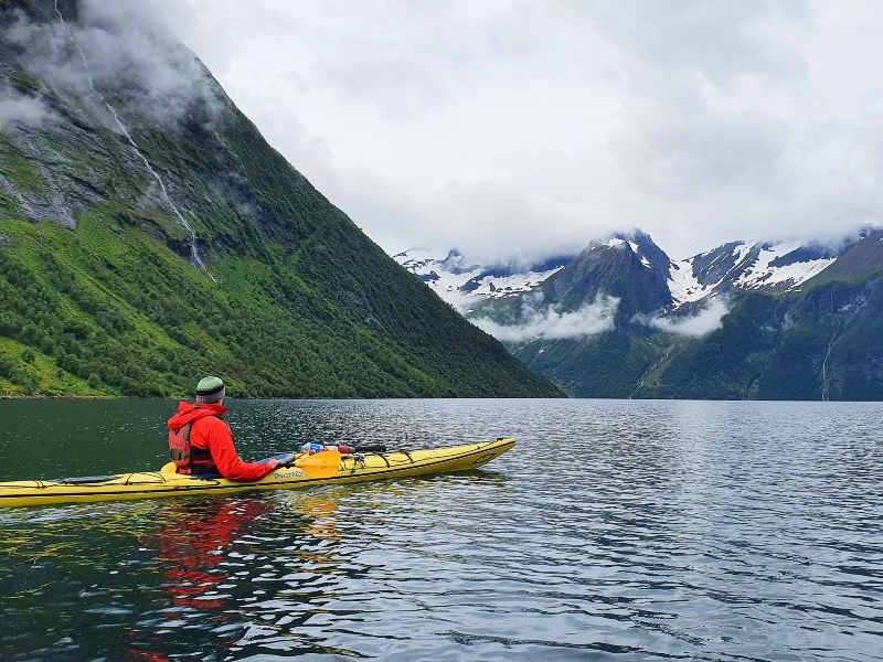 Abenteuerliche Kajaktour in Norwegen