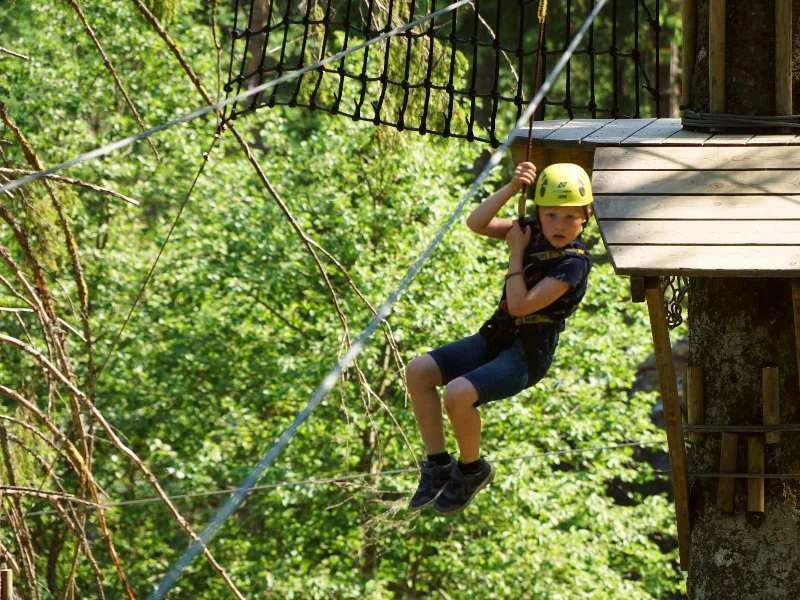 Norwegen - Ziplining in Voss