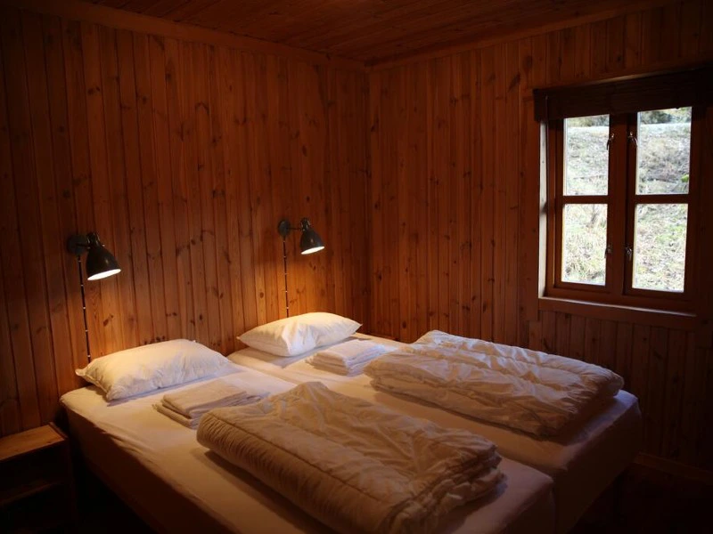 Schlafzimmer im Ferienhaus am Sognefjord