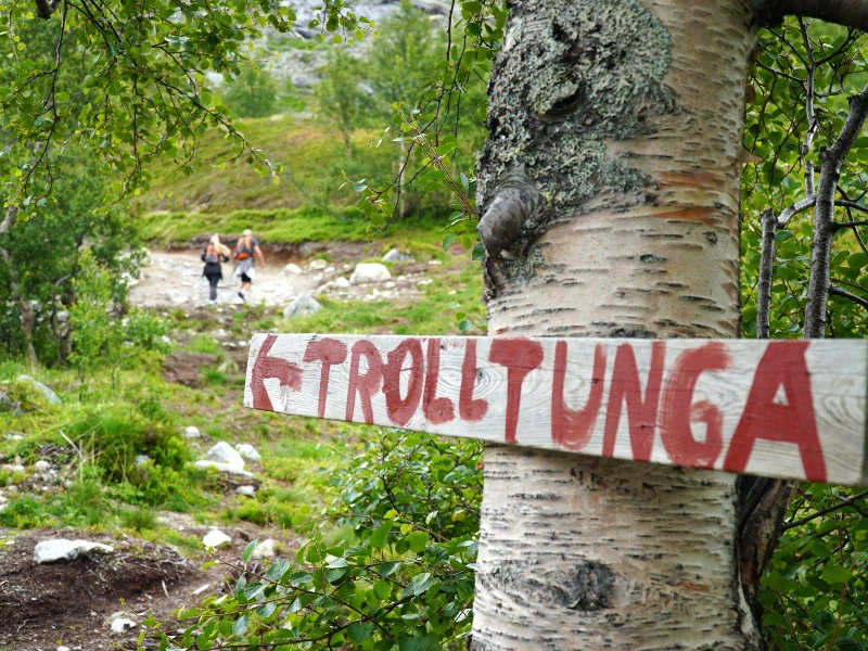 Noorwegen - Trolltunga Hardangerfjord