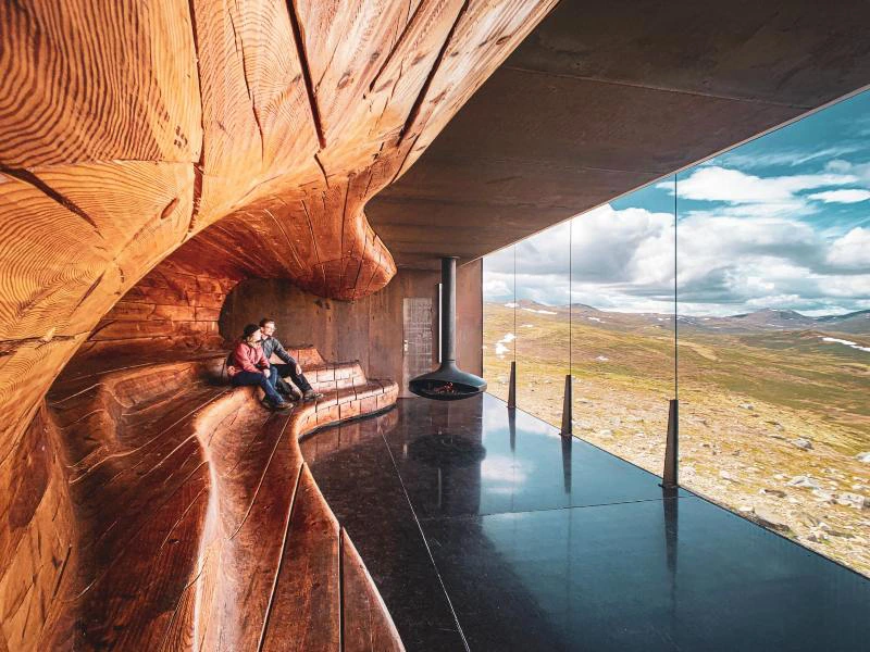 uitzicht dovrefjell snohetta-Noorwegen