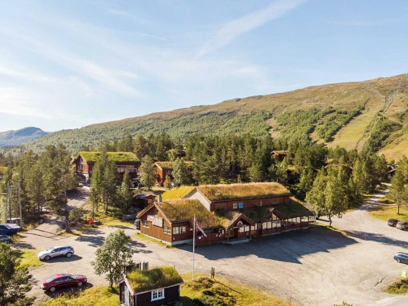 Rezeption der Lodge in Jotunheimen