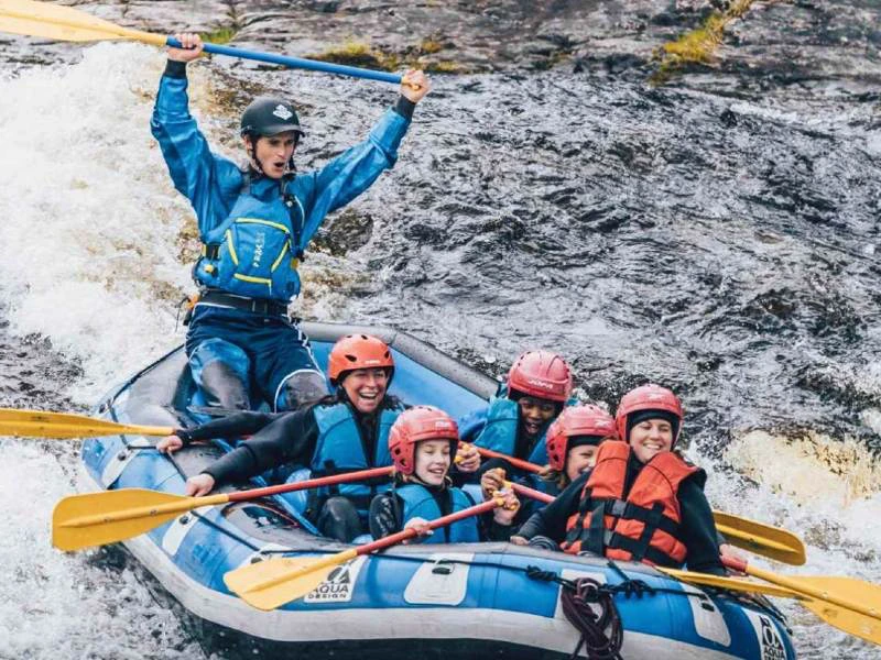 Rafting auf dem Österdalälven