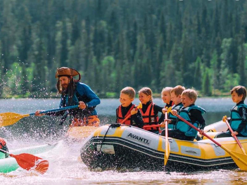 Rafting auf dem Österdalälven