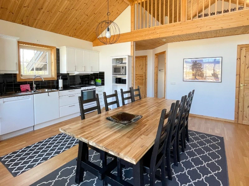 Blick in ein Ferienhaus in Idre, Schweden