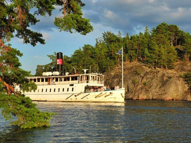 Bootstour in Stockholm, Schweden