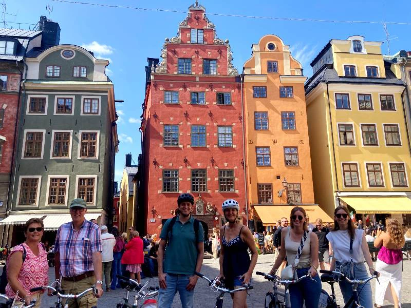 Fahrradtour in Stockholm