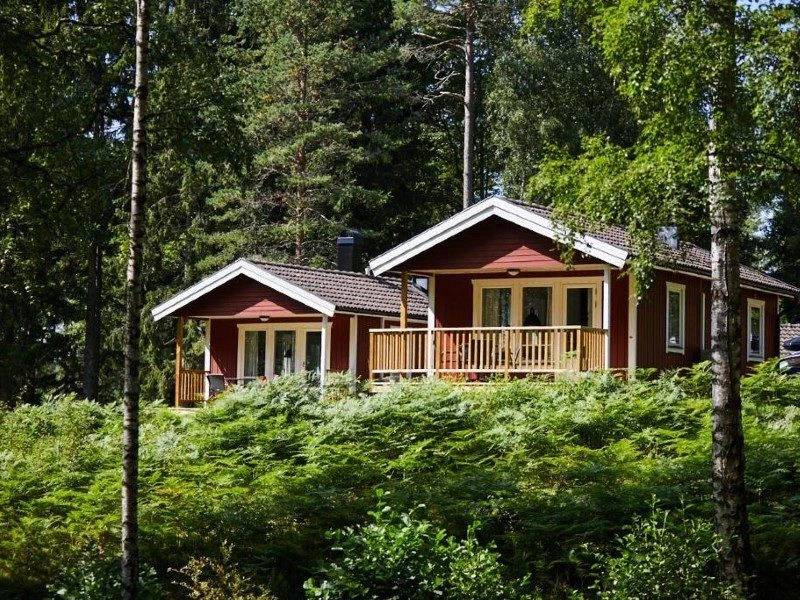 Gemütliche Hütten in Småland, Schweden