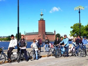 Fahrradtour in Stockholm