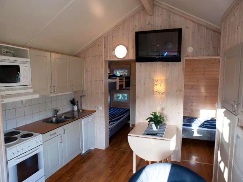 Küche der Cabin an der schwedischen Westküste