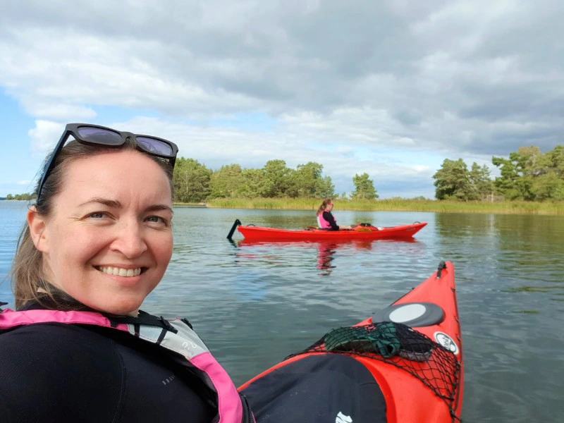Kajaktour im Östergötland Archipel in Schweden