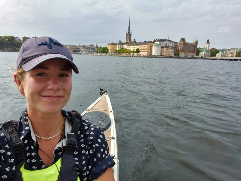 Kajak Tour durch Stockholm, Schweden