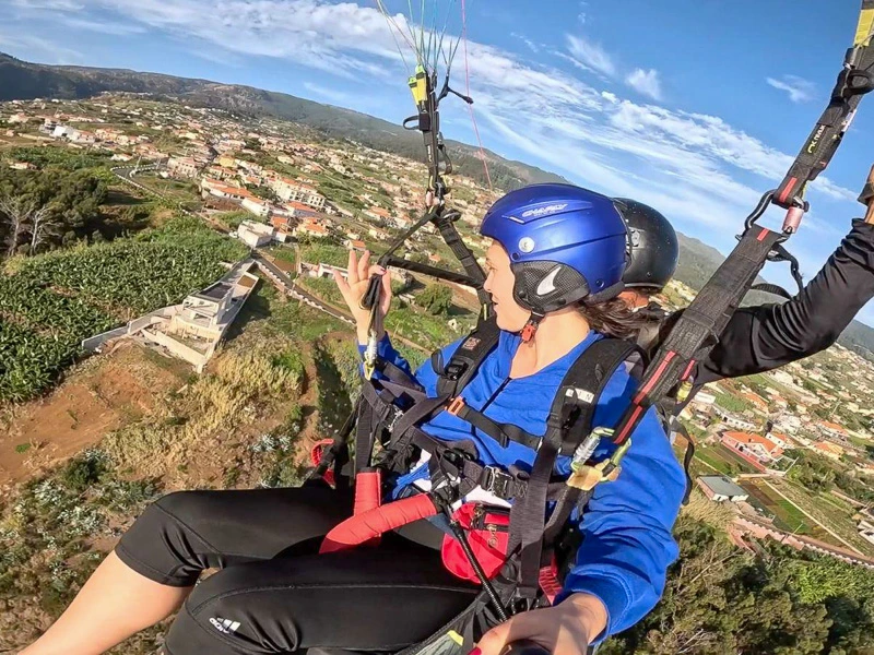 Paragliden auf Madeira