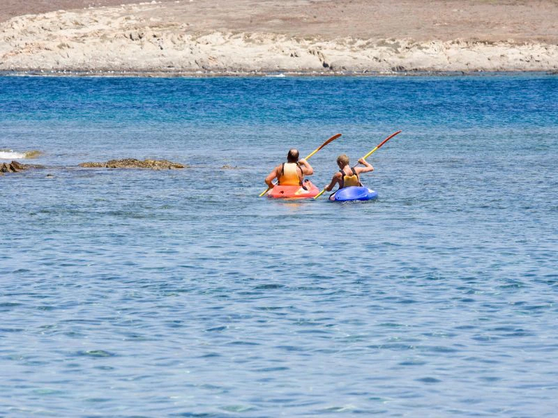 Kajaken bei Porto Santo