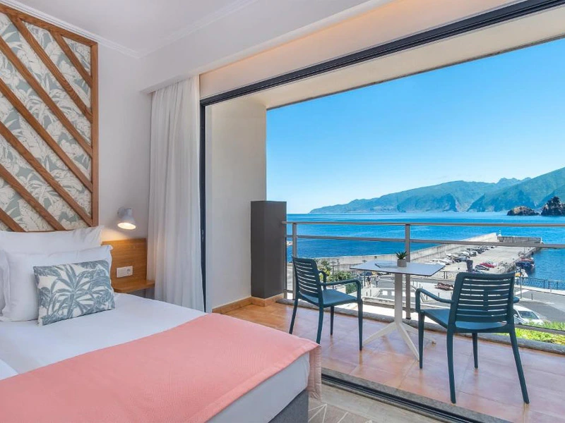 Aussicht vom Hotel an der Westküste