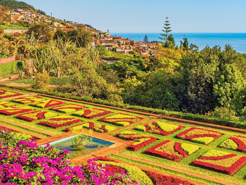 Botanischer Garten auf Madeira