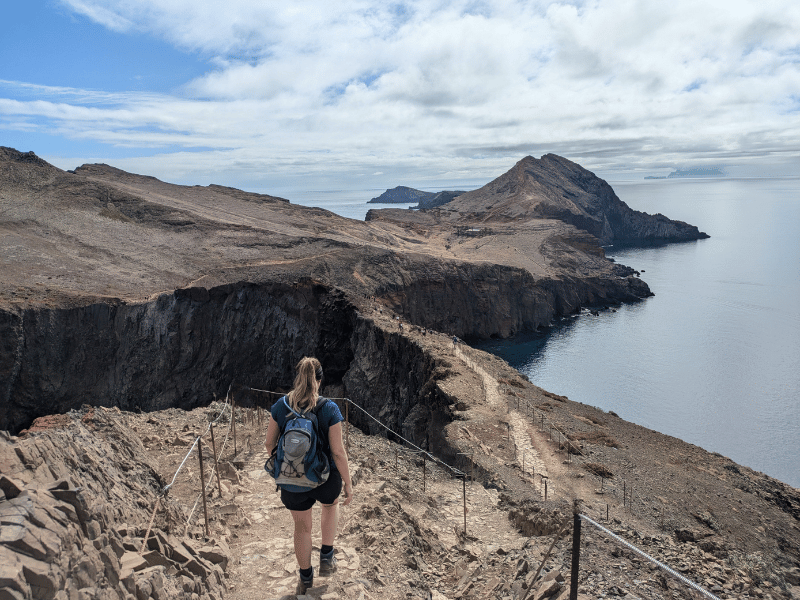Madeira-Sao Lourenco-Wandern