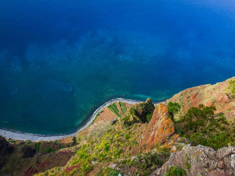 Blick nach unten vom Cabo Girao