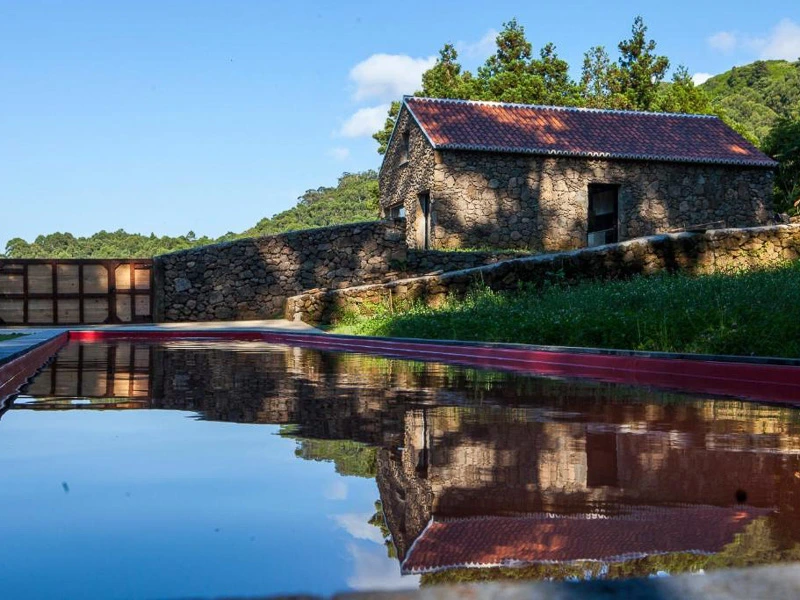 Natürlicher Pool bei der Ecolodge