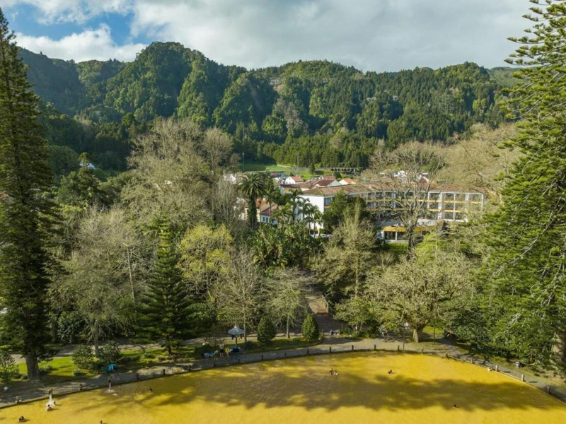 Spahotel in Furnas, Azoren
