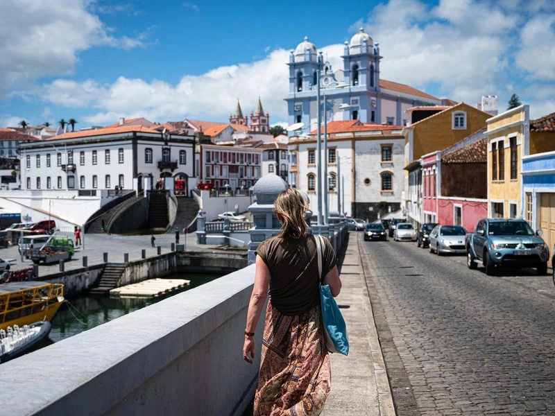 Schlendern durch schmucke Städtchen auf den Azoren