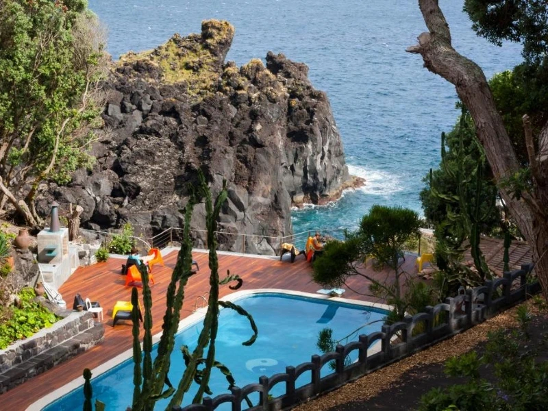 Pool auf Pico auf den Azoren