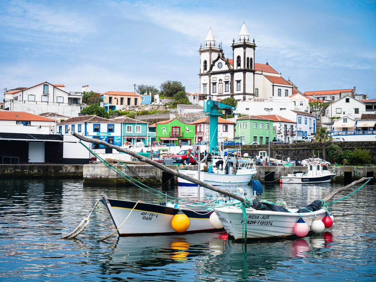 Hafen auf Terceira, Azoren