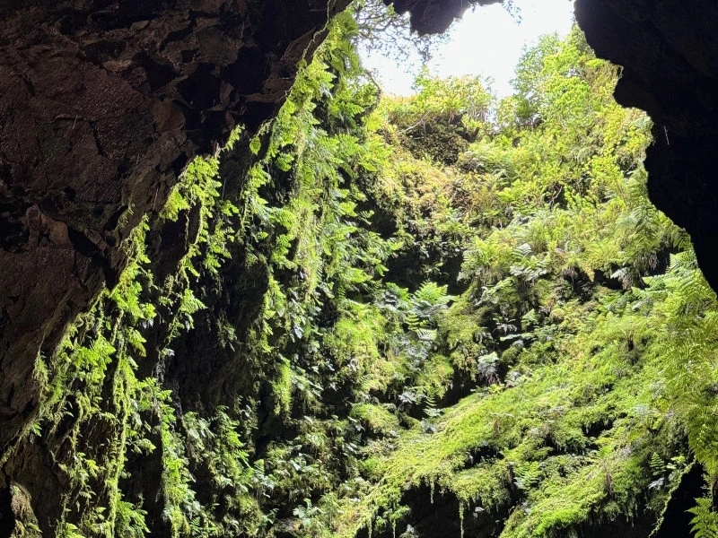 Inaktiver Vulkan auf den Azoren