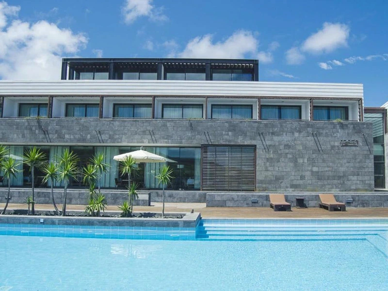 Pool des Hotels auf Graciosa, Azoren