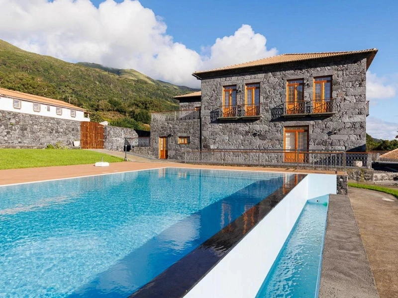 Pool der Unterkunft auf Sao Jorge, Azoren