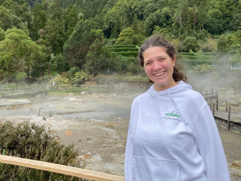 Reisespezialistin Linda auf den Azoren